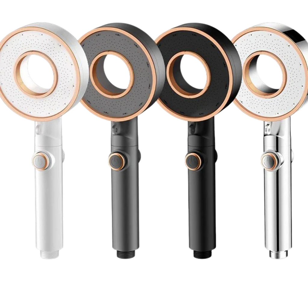 Adjustable High-Pressure Shower Head