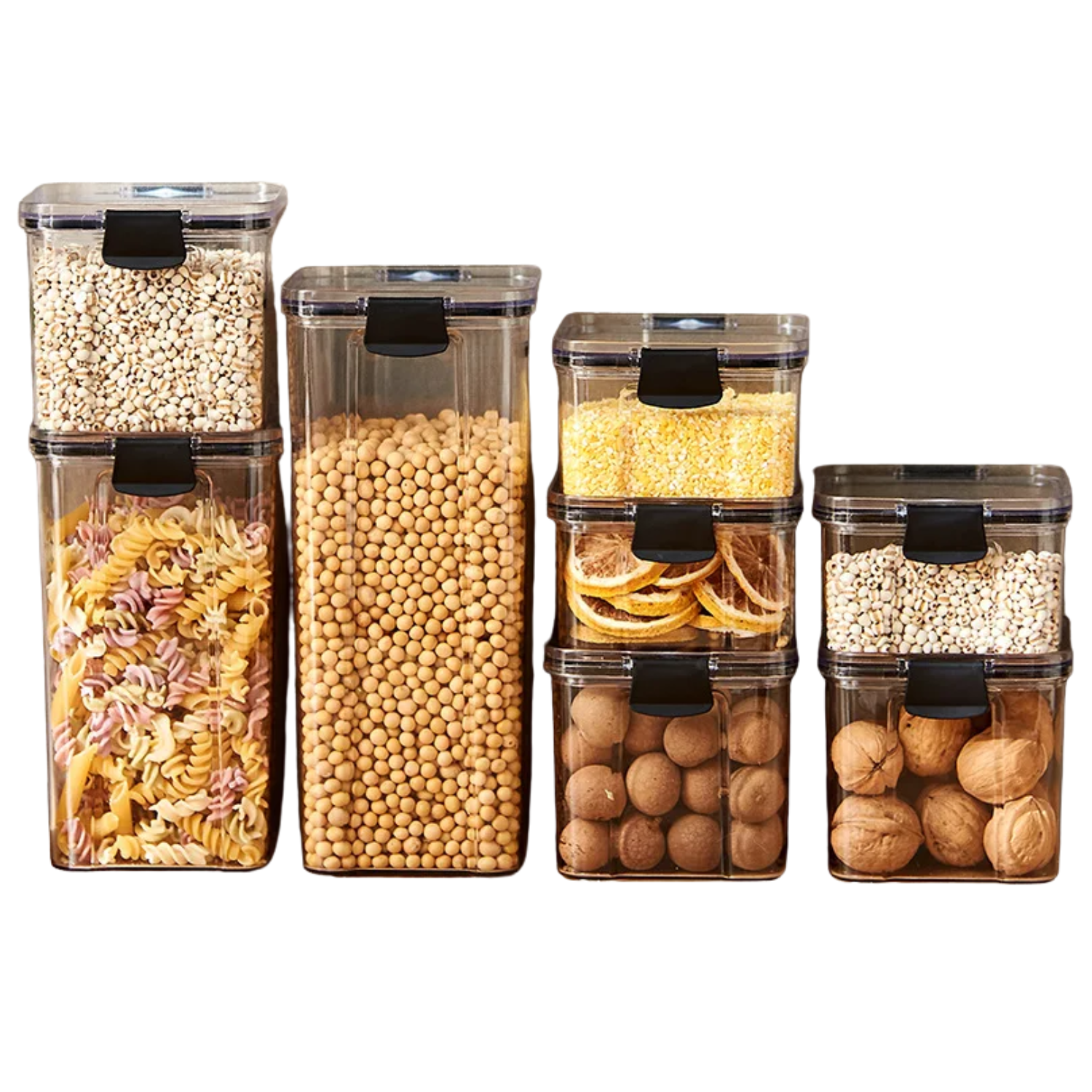 Sealed Jars Kitchen Grain Storage Organizer