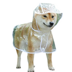Transparent Dog Raincoat