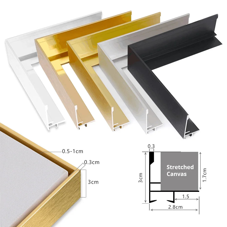 Canvas Floater Frame DIY Kit