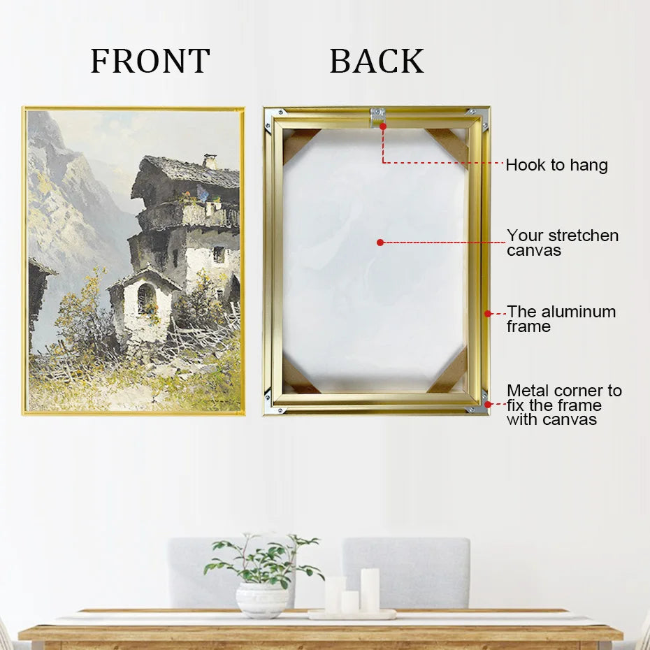 Canvas Floater Frame DIY Kit