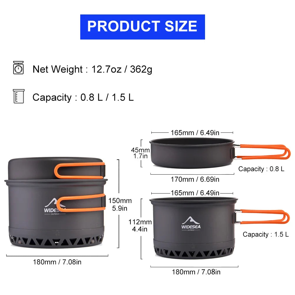 Camping Cookware Set