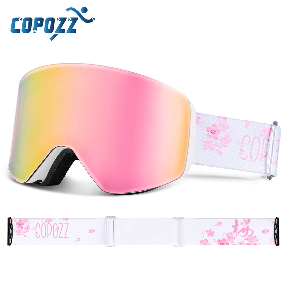 Ski Goggles – Magnetic Lens Change, Anti-Fog, UV400 Protection