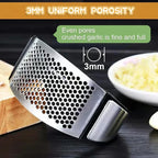 Stainless Steel Garlic Press