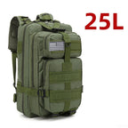 25L / 50L Waterproof Tactical Backpack