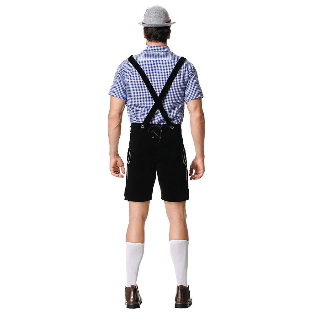Male Oktoberfest Lederhosen Costume