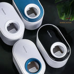 Automatic Toothpaste Squeezer & Brush Holder