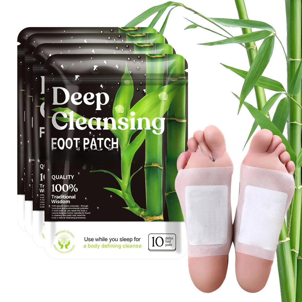 Bamboo Charcoal Mugwort Foot Patches