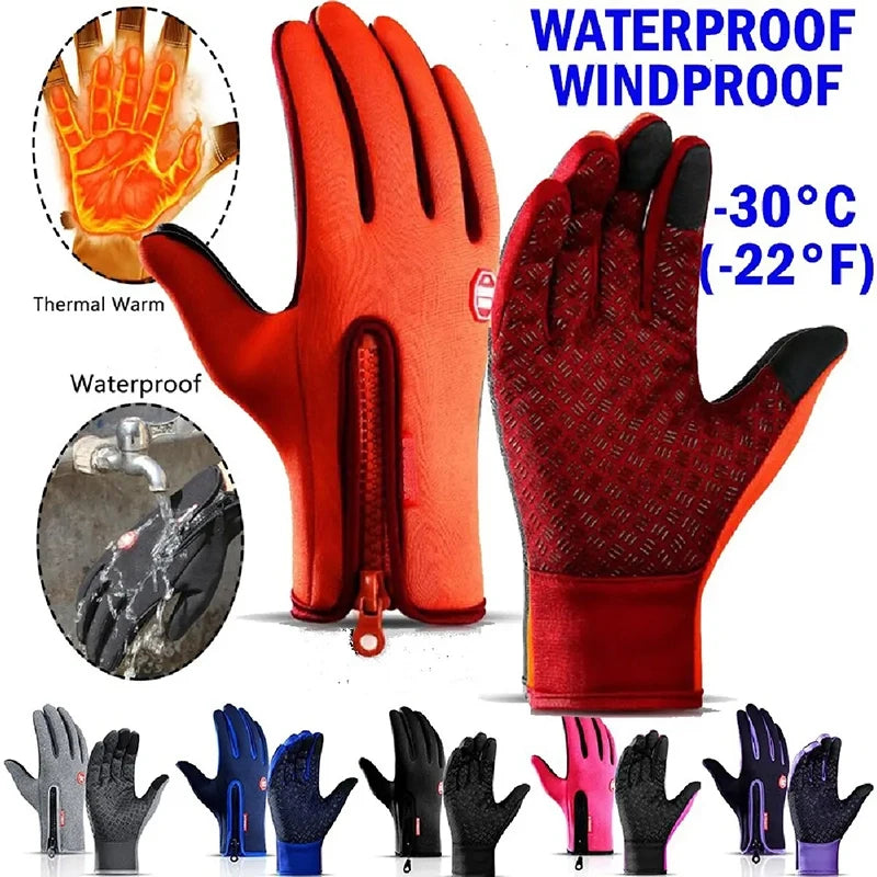 Winter Touchscreen Cycling & Ski Gloves