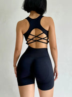 2PCS Women’s Seamless Yoga Set