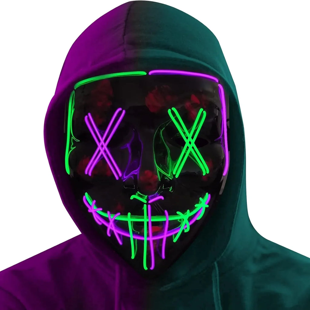 LED Halloween Mask
