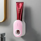 Automatic Toothpaste Squeezer & Brush Holder