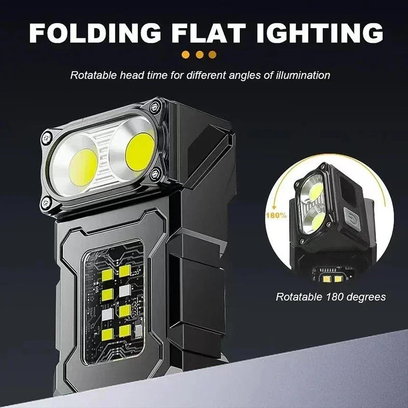 Mini USB Rechargeable LED Flashlight
