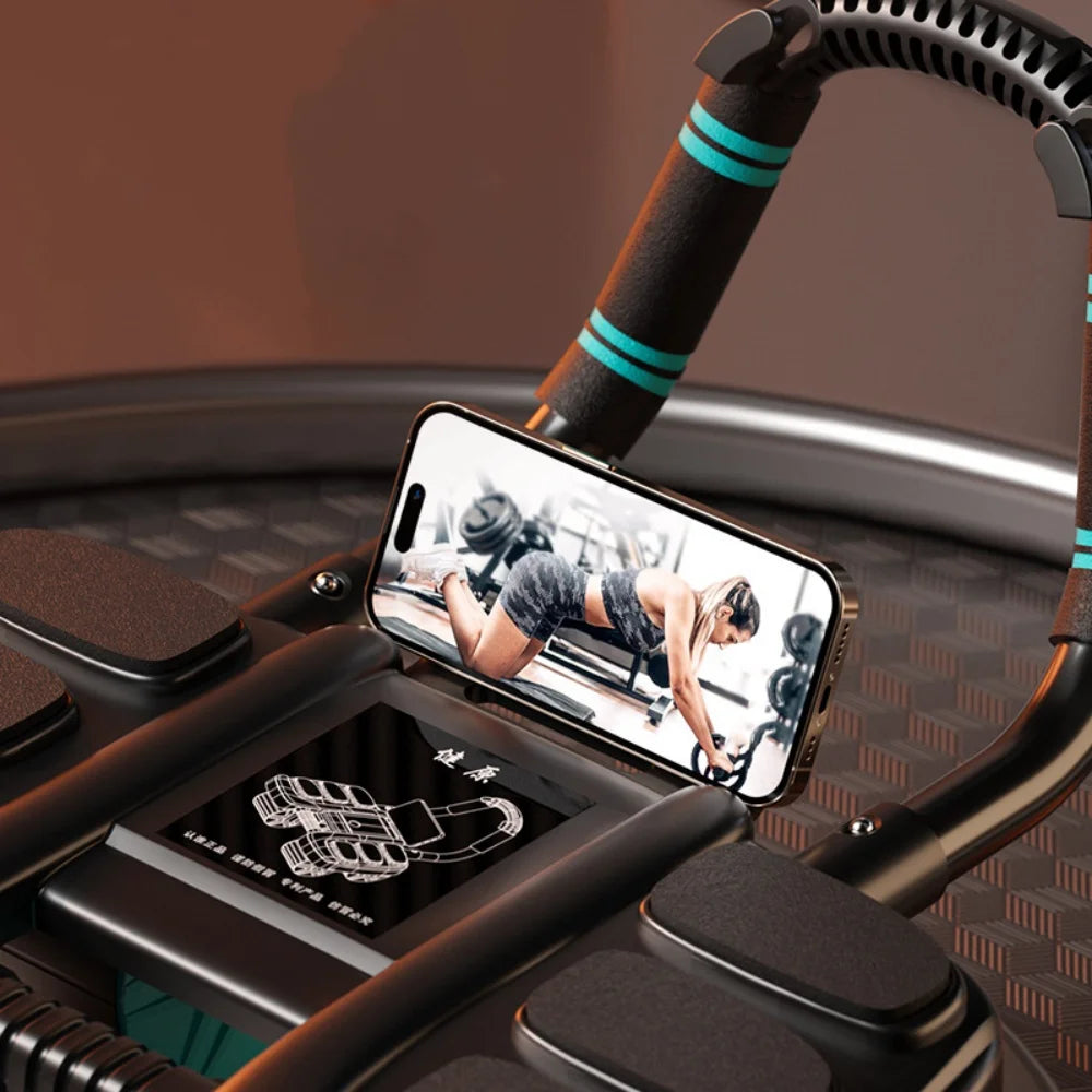 6-Wheel Ab Roller with Automatic Rebound