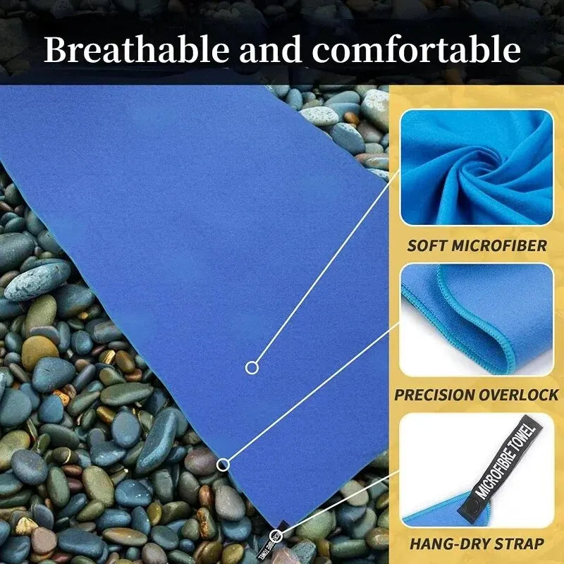 Quick-Dry Microfiber Sports Towel 40×80cm