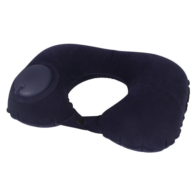 U-Shaped Inflatable Travel Pillow