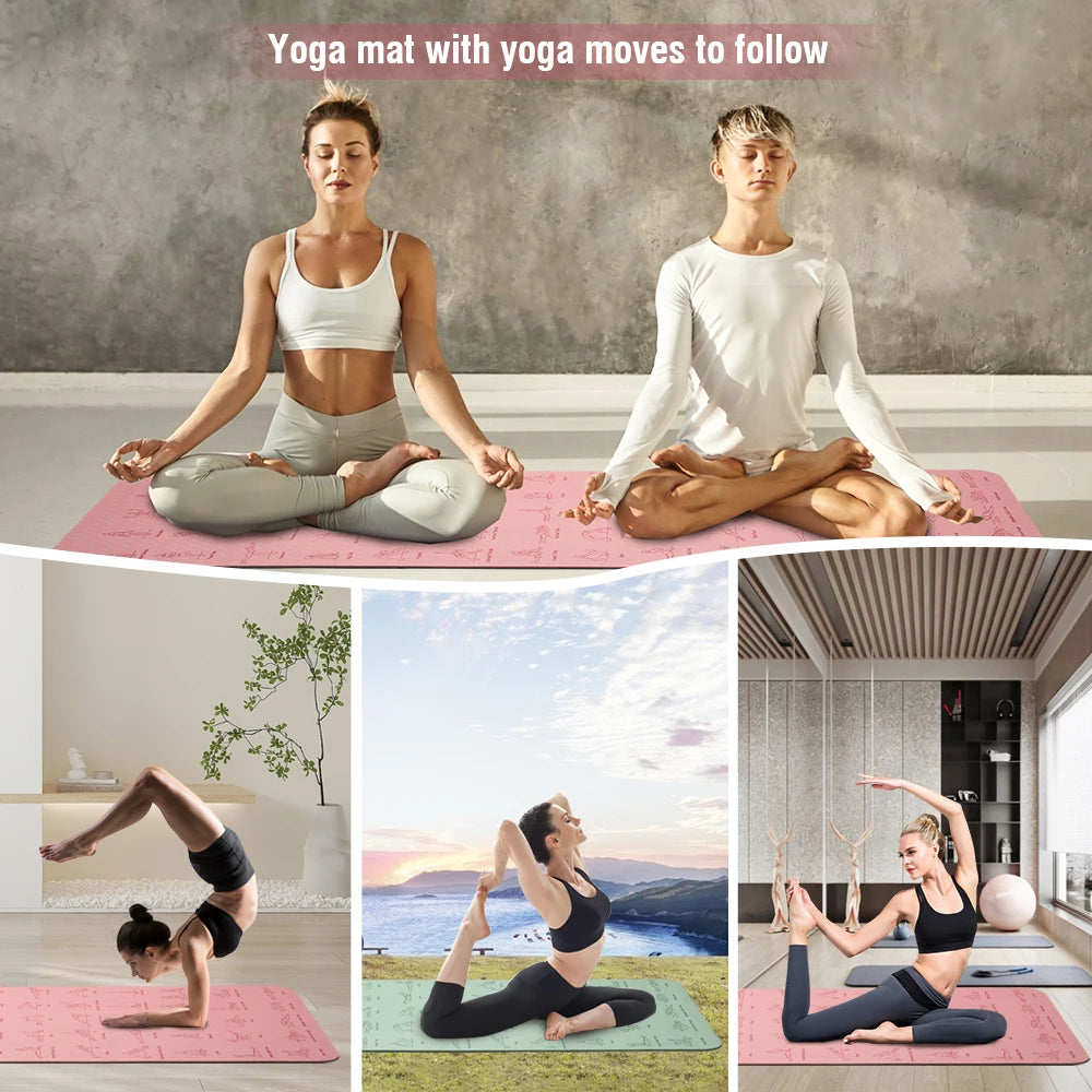 Eco-Friendly TPE Yoga Mat