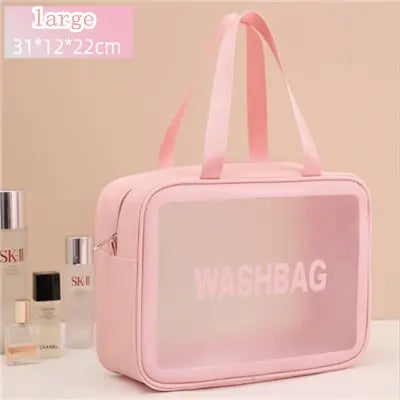 Transparent Travel Wash Bag