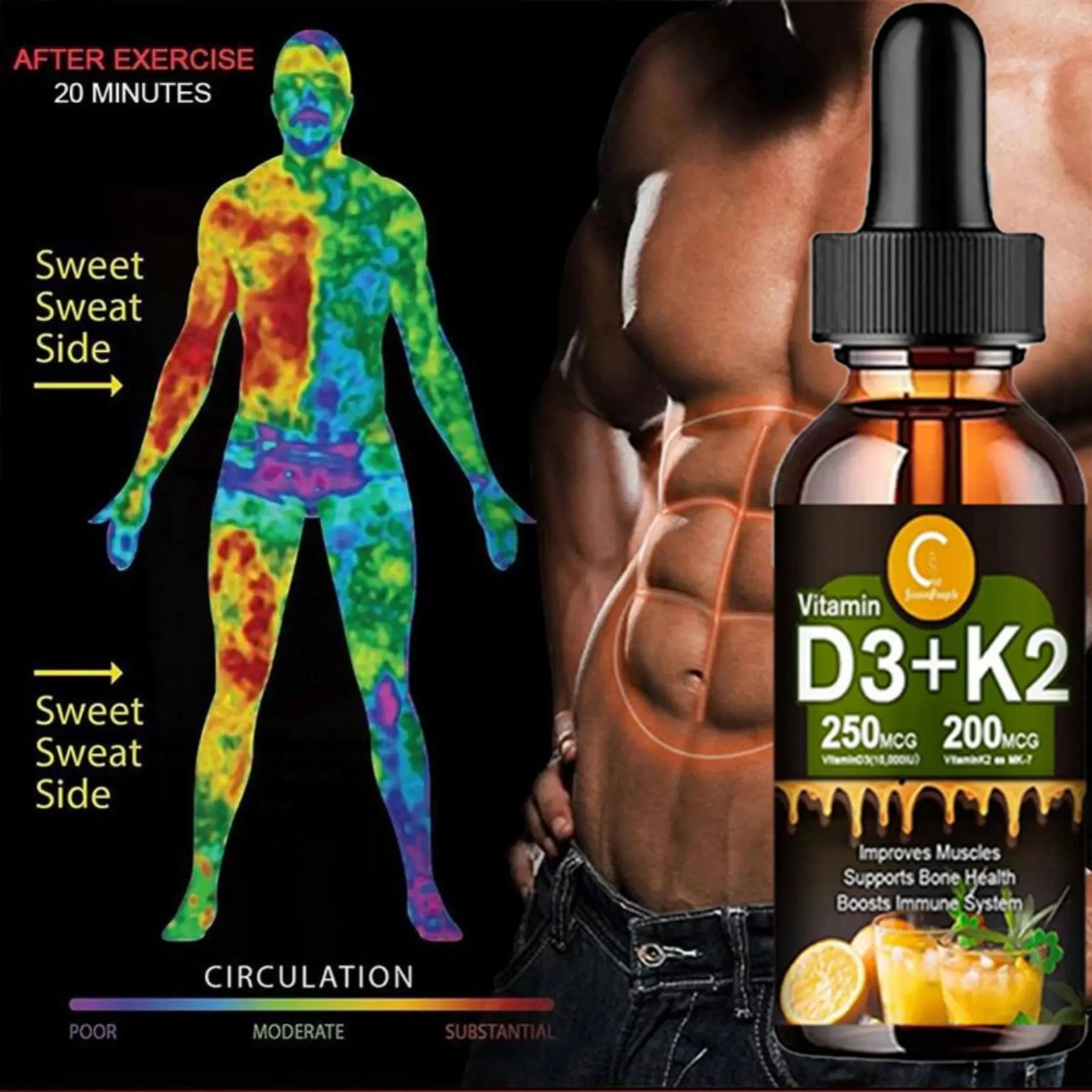 Vitamin C + D3 K2 Cream