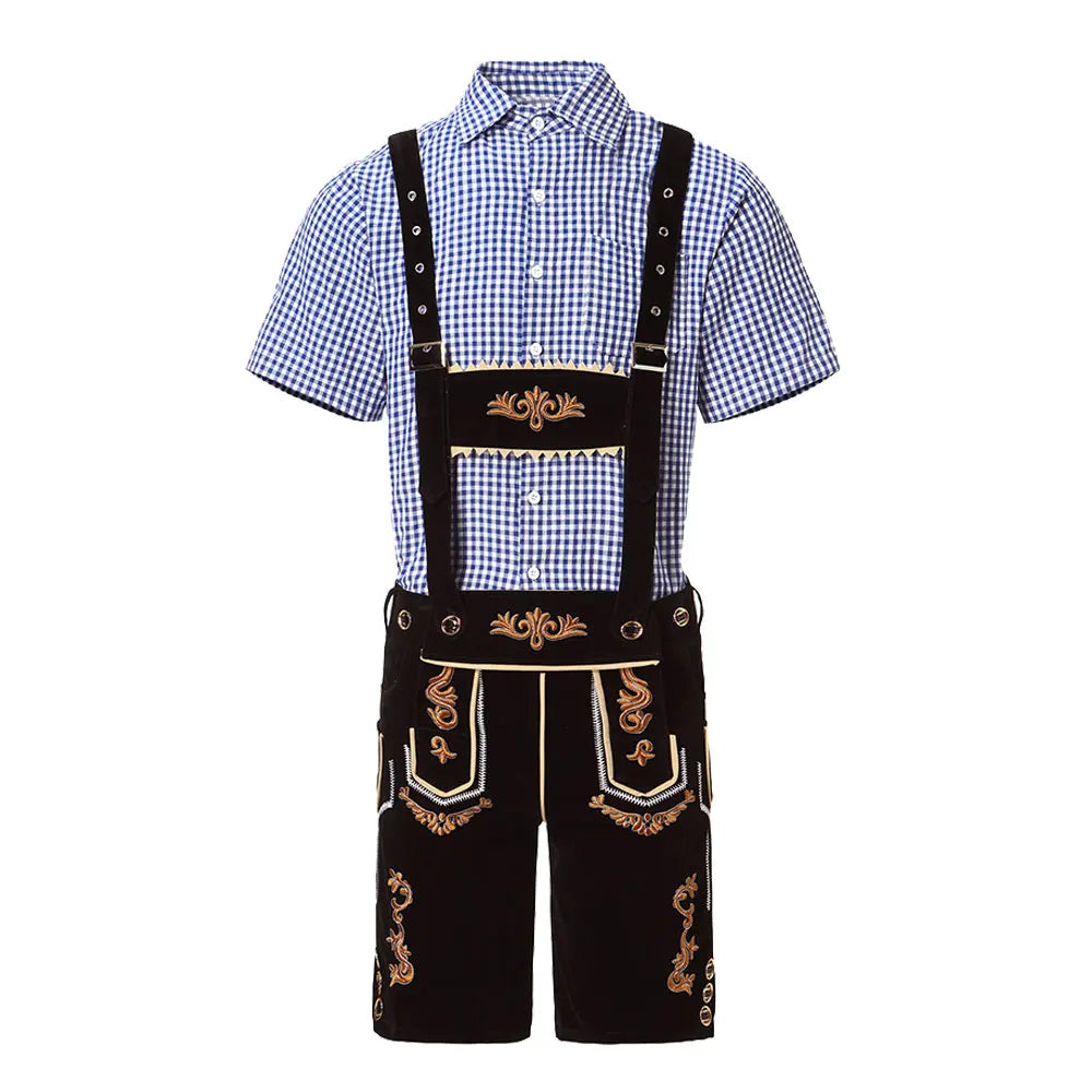 Male Oktoberfest Lederhosen Costume