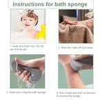3D Exfoliating Bath Sponge