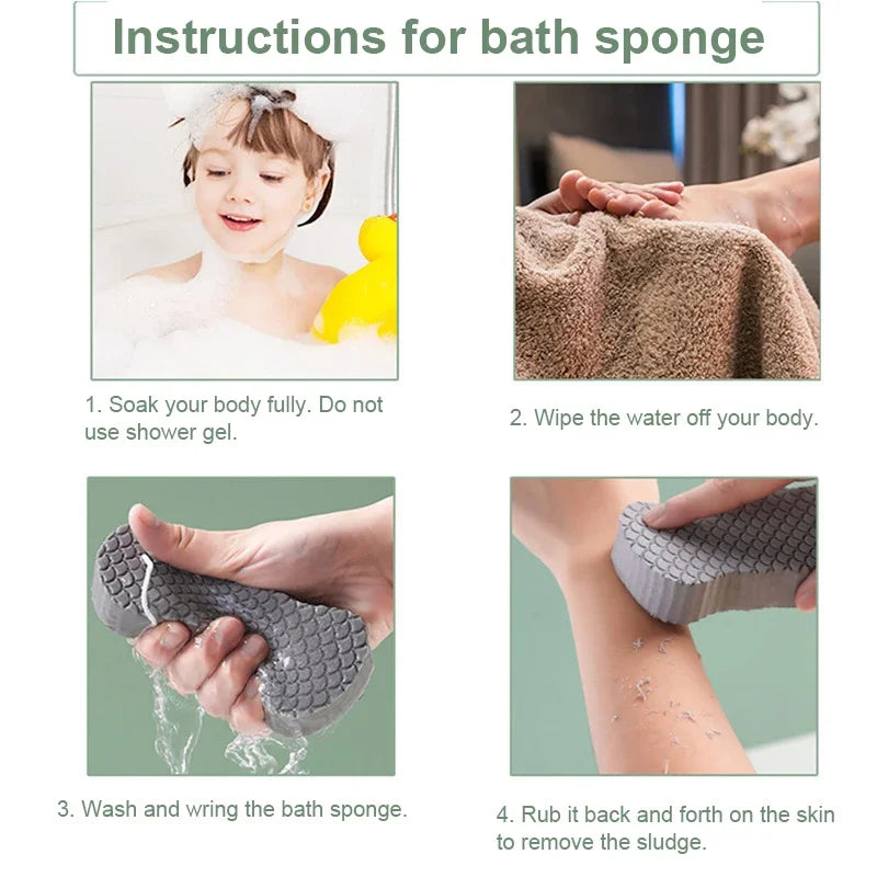 3D Exfoliating Bath Sponge