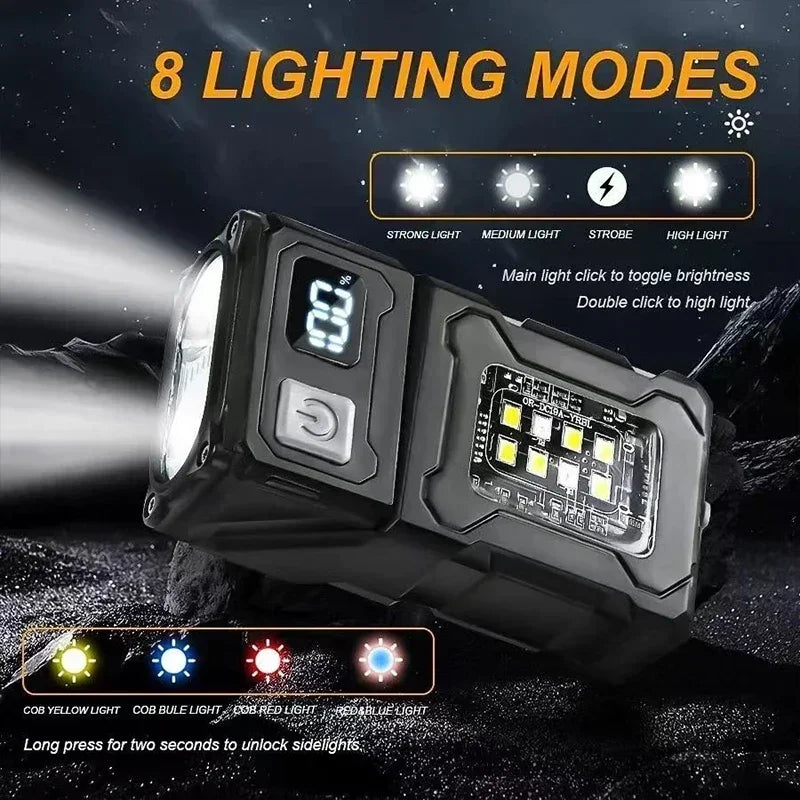 Mini USB Rechargeable LED Flashlight