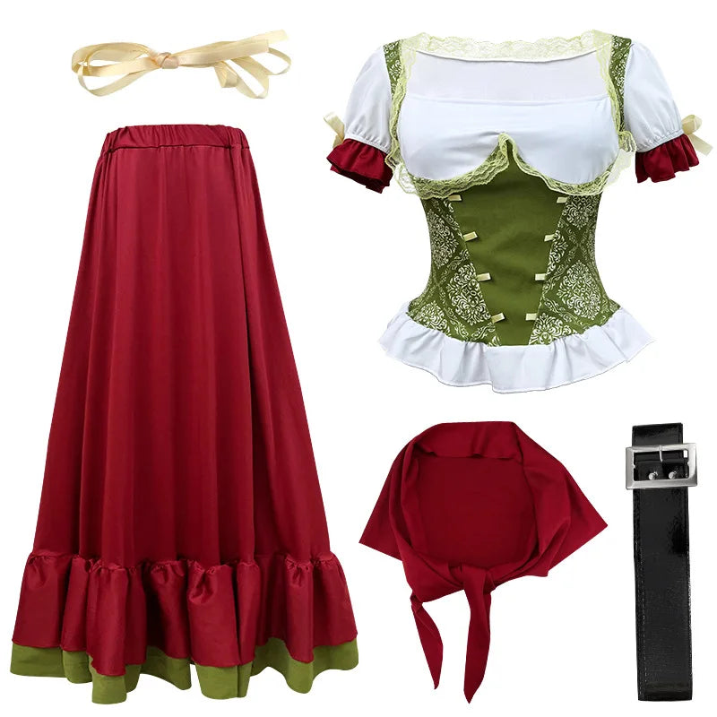 Oktoberfest Bavarian Beer Maiden Costume