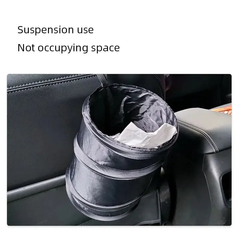 Portable Foldable Car Trash Can