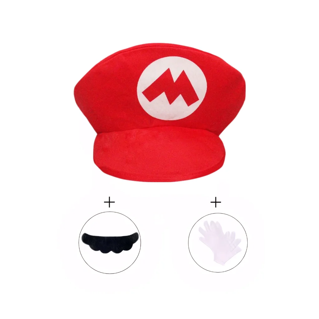 Halloween Luigi & Mario Costume Set