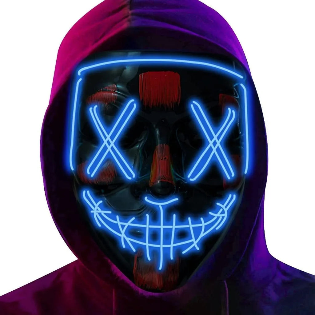 LED Halloween Mask