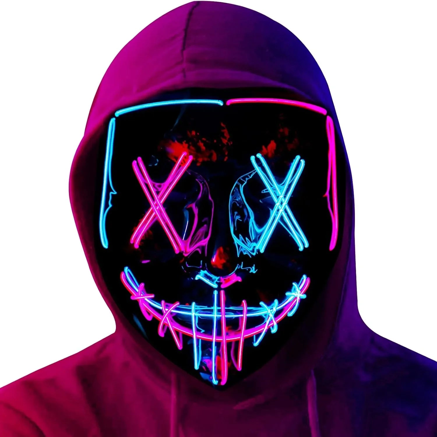 LED Halloween Mask