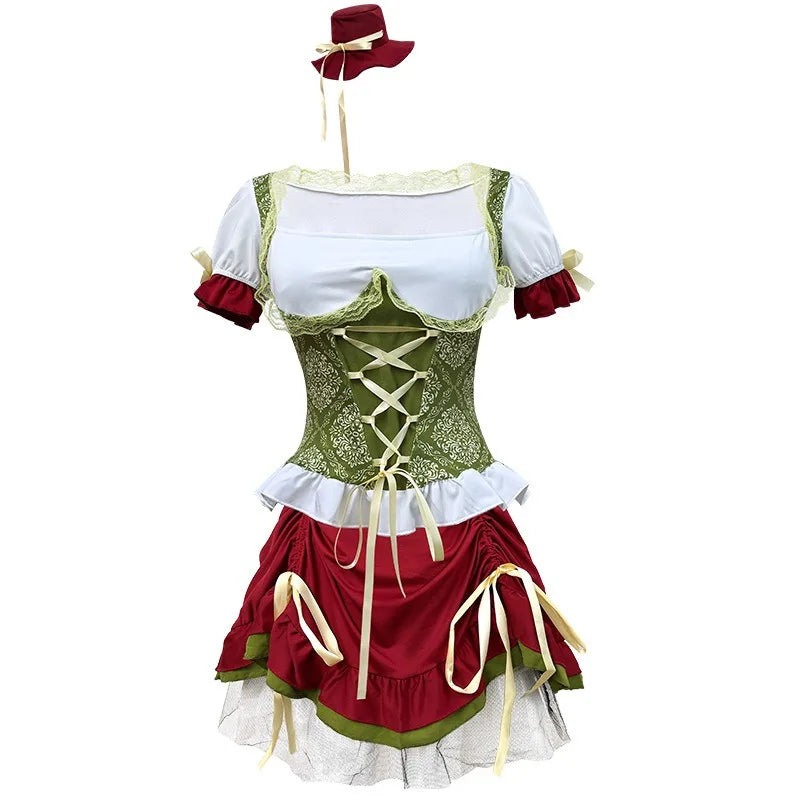 Oktoberfest Bavarian Beer Maiden Costume