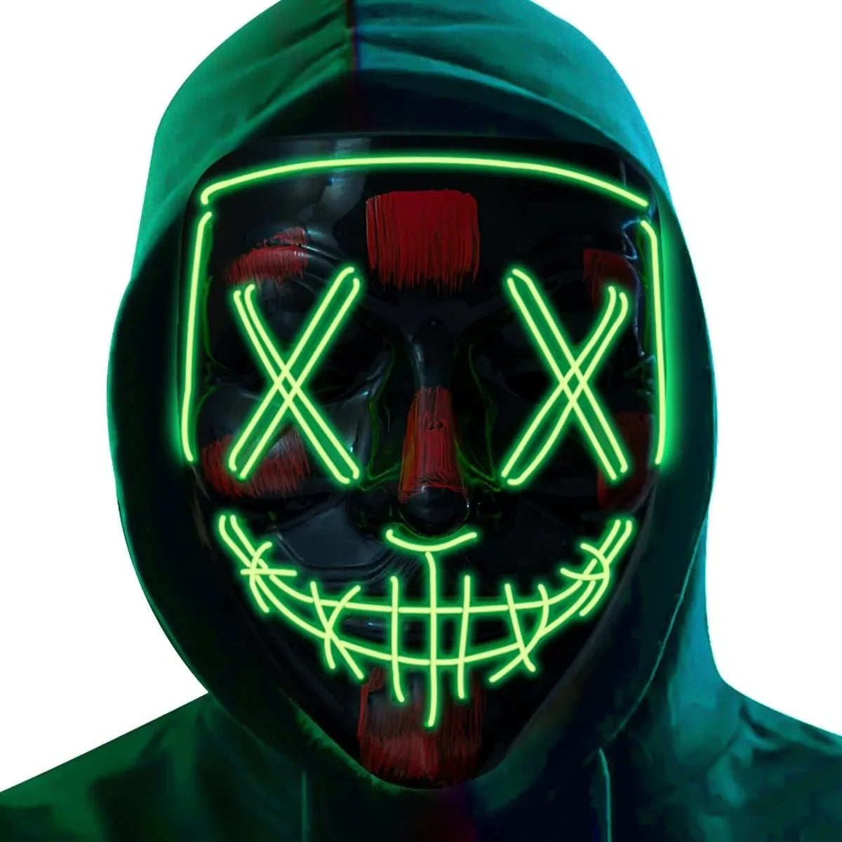 LED Halloween Mask