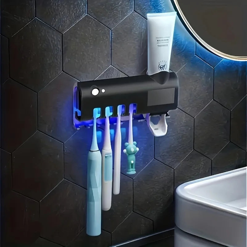 Smart Toothbrush Disinfector & Paste Dispenser