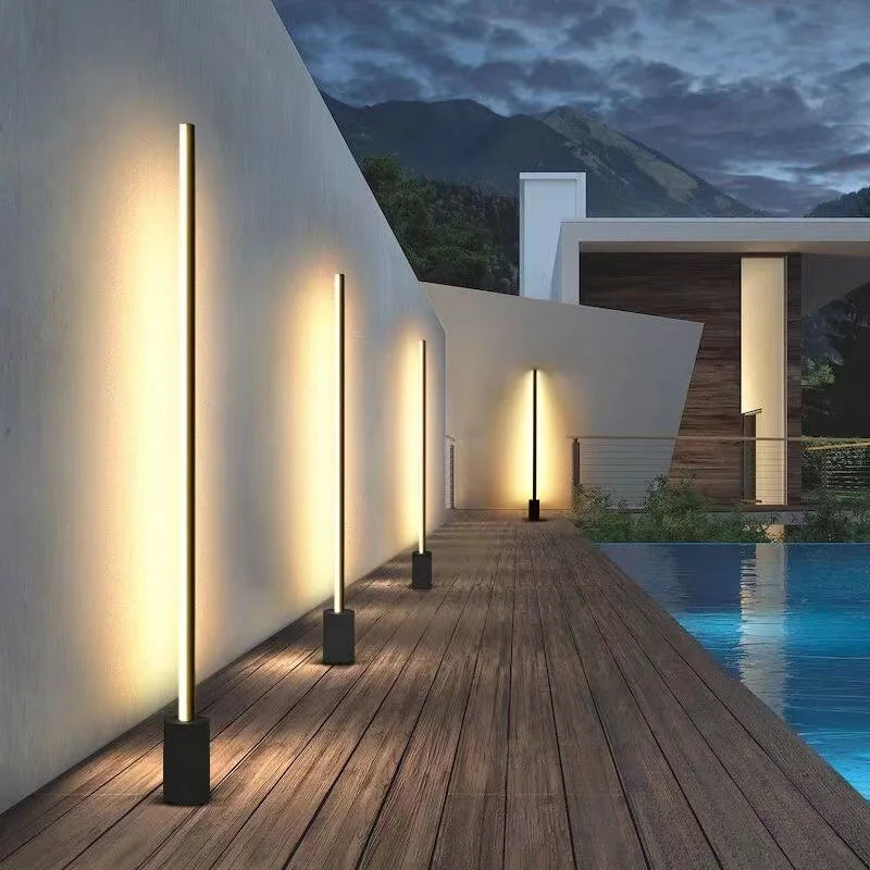 Modern Outdoor LED Lawn Lamp