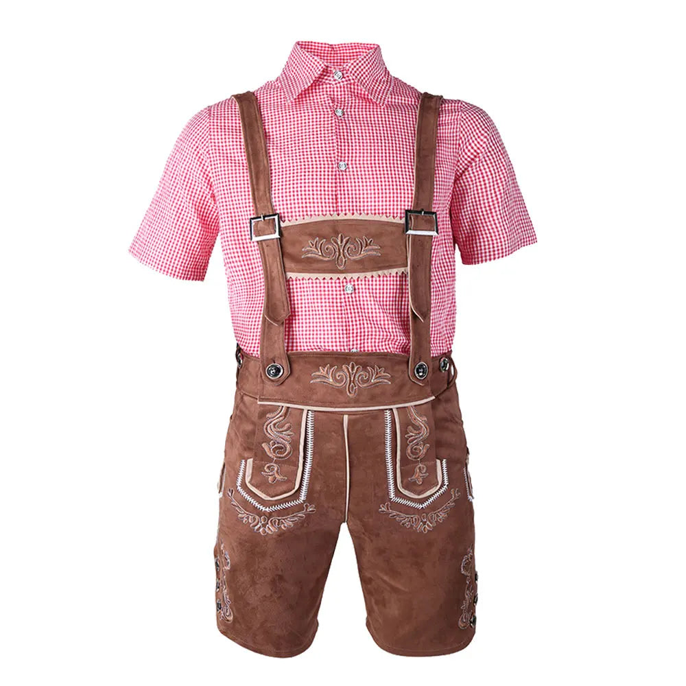 Male Oktoberfest Lederhosen Costume