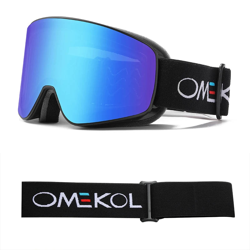 Double Layer Anti-Fog Ski Goggles