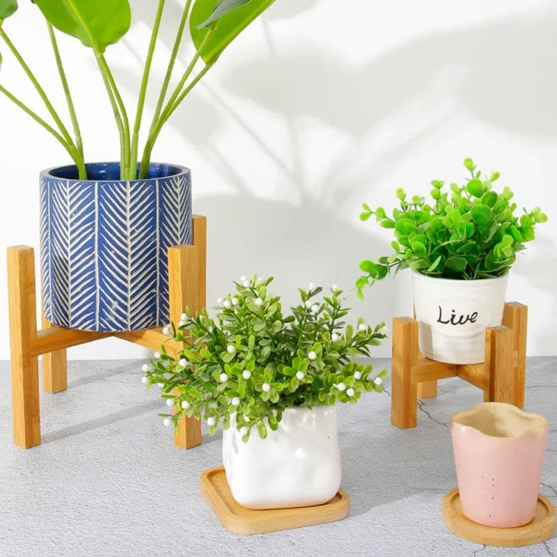 Wooden Plant Stand