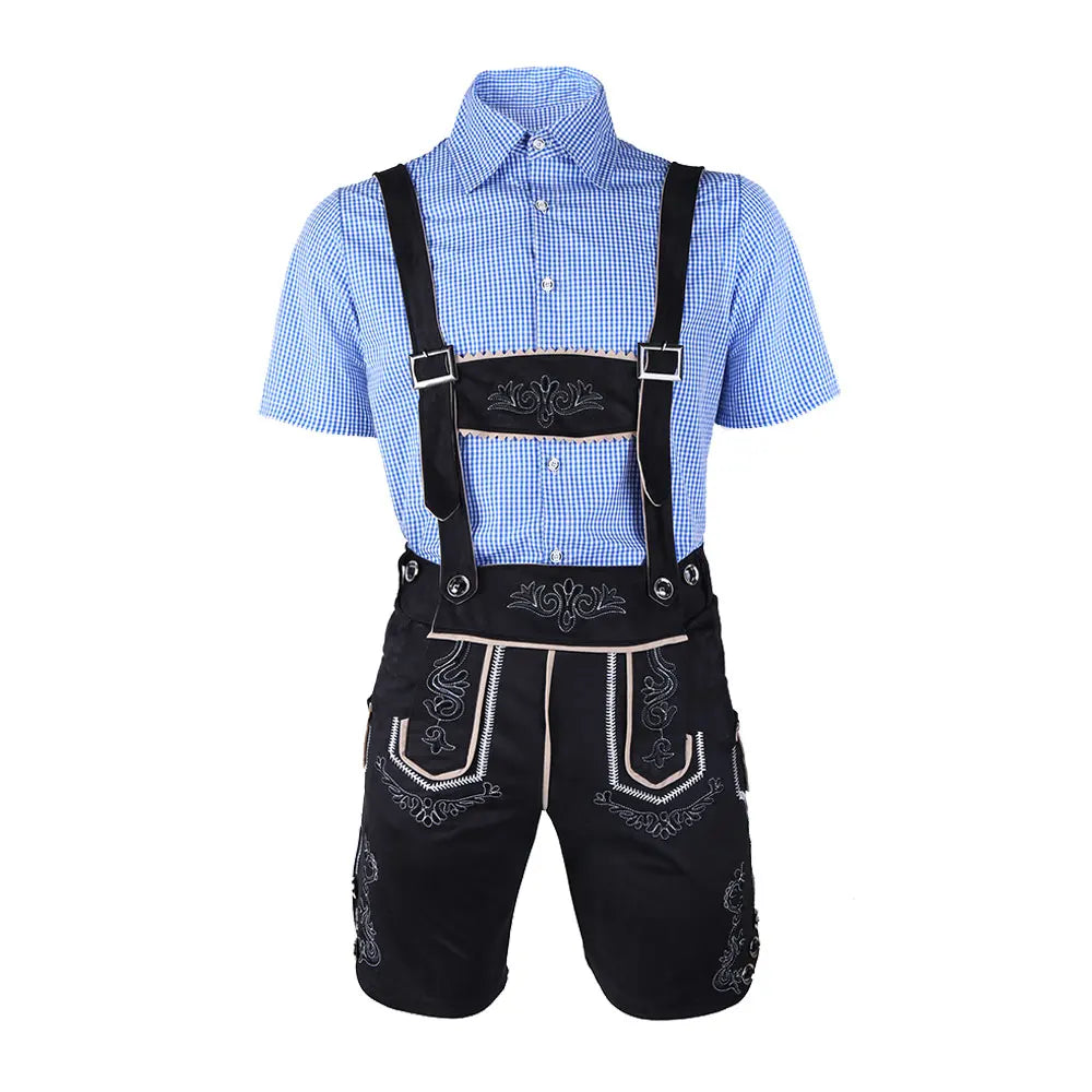 Male Oktoberfest Lederhosen Costume