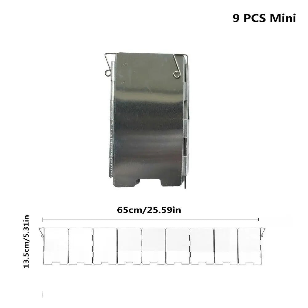Camping Stove Windshield