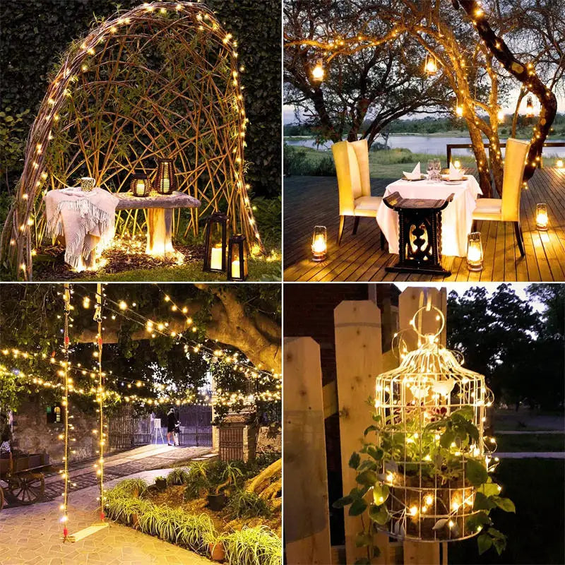 LED Solar Fairy String Lights