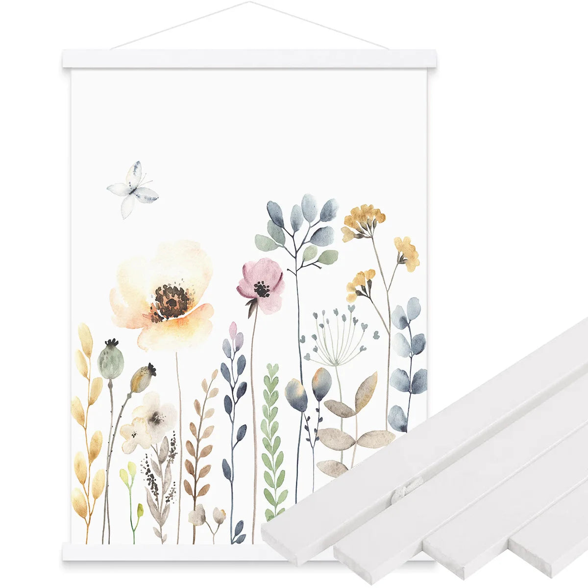 Solid Wood Magnetic Poster Frame