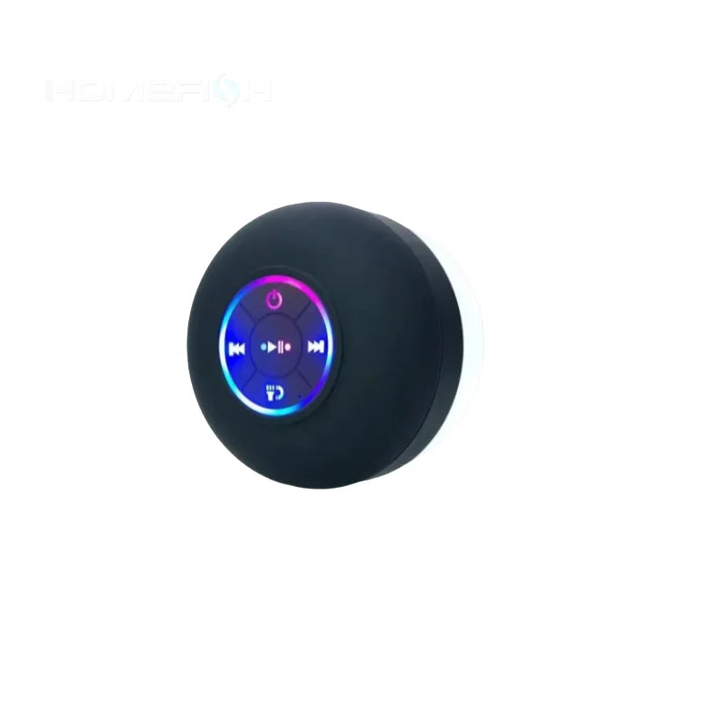 Waterproof Bluetooth Speaker with Suction Cup