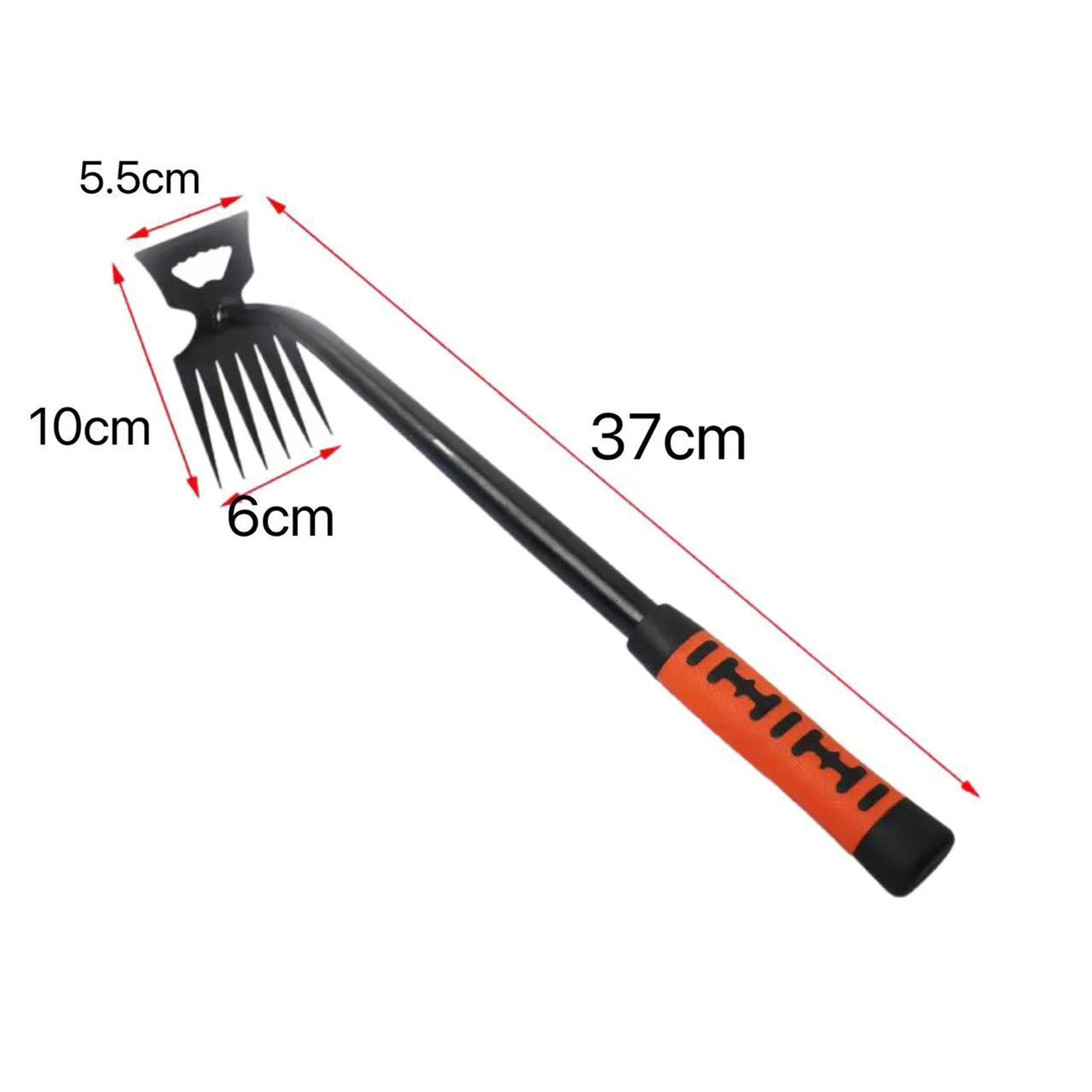 2-in-1 Garden Hoe & Rake