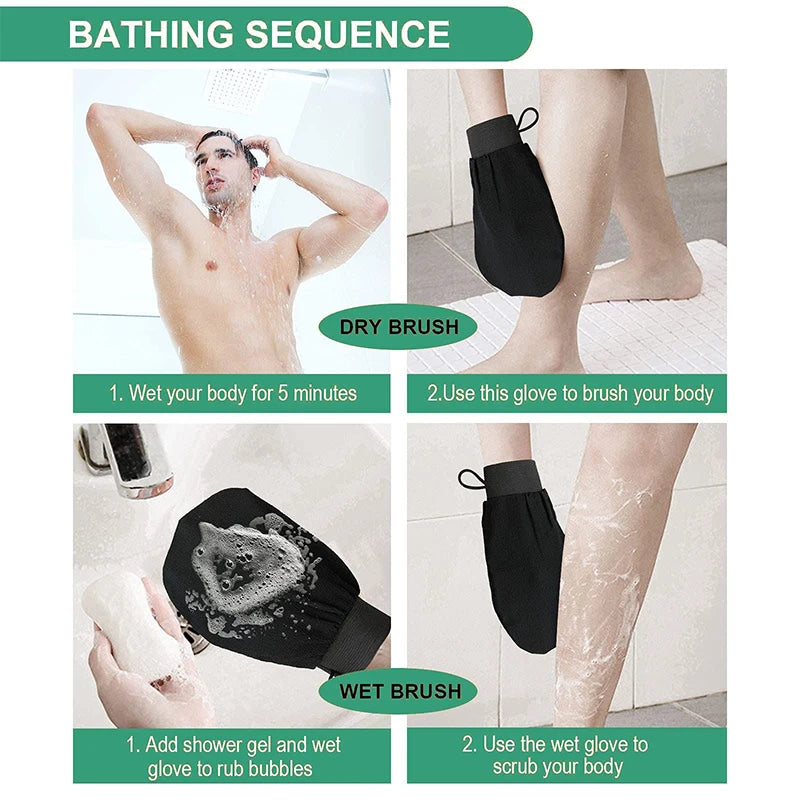 Moroccan Hammam Exfoliating Bath Glove