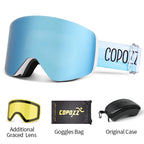 Ski Goggles – Magnetic Lens Change, Anti-Fog, UV400 Protection