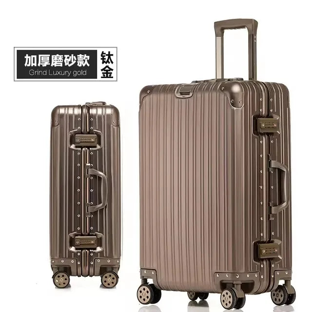 Premium Aluminum-Magnesium Alloy Luggage