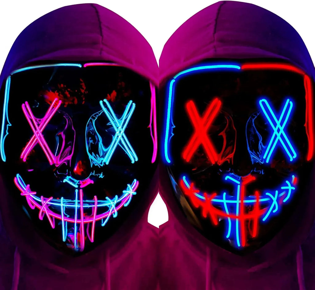 LED Halloween Mask