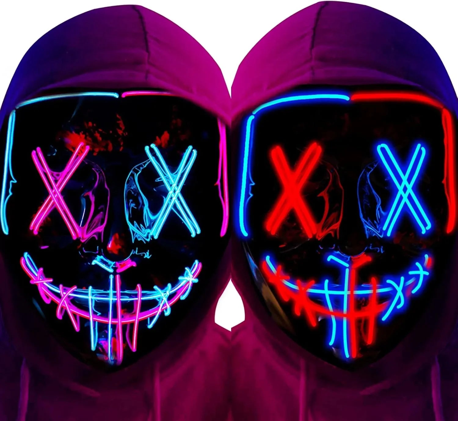 LED Halloween Mask